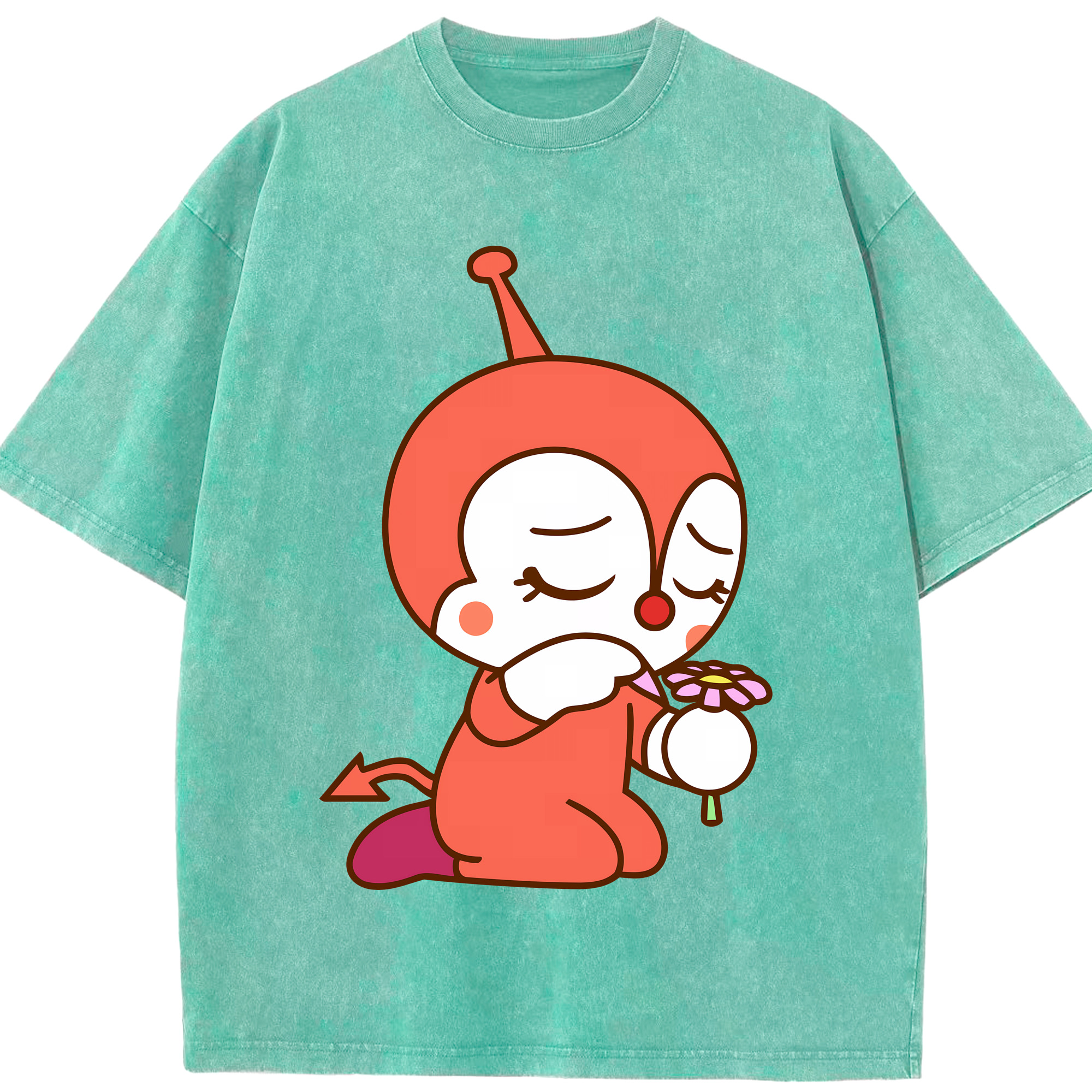 （画像用） アンパンマン Anpanman 綿100% ヴィンテージ風 半袖Tシャツ（フロントプリント）
